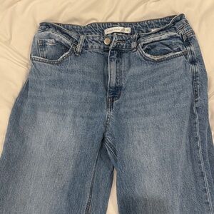 Altar'd State Classic Straight Leg Jeans - Medium Blue Wash